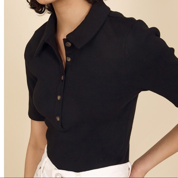 Essential Polo In Black